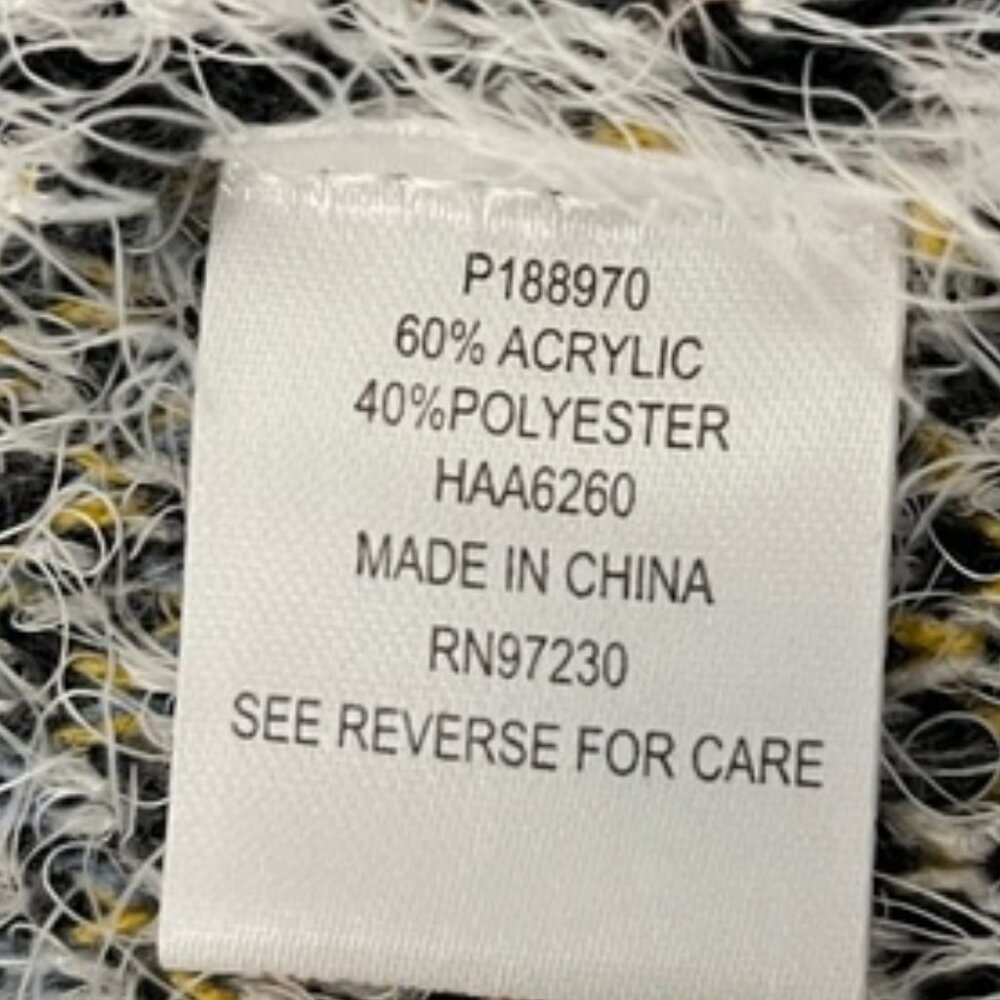 Absolutely Famous Aztec Print Open Front Fuzzy Ca… - image 10